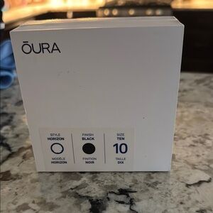 Oura Black Jewelry Ring